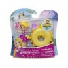 Coffret Mini Princesse : poupée Raiponce et la bouee Soleil Jaune - Set Jouet Fille + 1 Carte Offerte - pour Disney