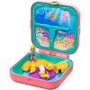 Polly Pocket Coffret Secret La Fabrique à Bonbons avec mini-figurine, surprises, 3 accessoires et autocollants, jouet enfant,