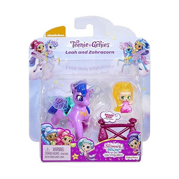 Shimmer and Shine Teenie Genies Leah and Zahracorn Version Anglaise [FPV98]