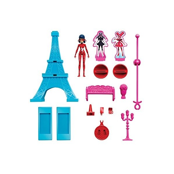 Bandai - 39850 - Tour Eiffel Et Figurine 15 Cm