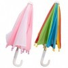 SHERCHPRY 2 Pièces Parasol Parapluie Maison De Poupée Ombrelle Miniature Faire Semblant De Jouer Au Parapluie Jouets Paraplui