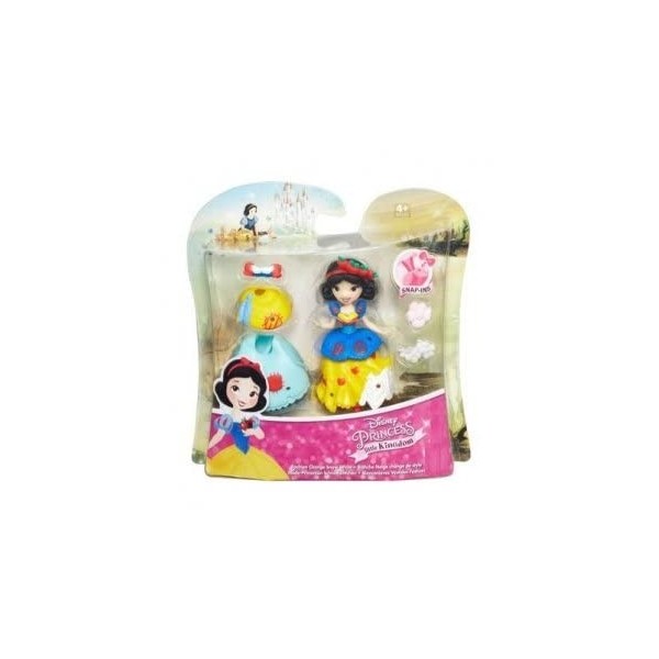 Coffret poupée Princesse Blanche Neige - Poupee Mini Princesse - Set pour Disney + 1 Carte Offerte - Jouet Fille nouveauté