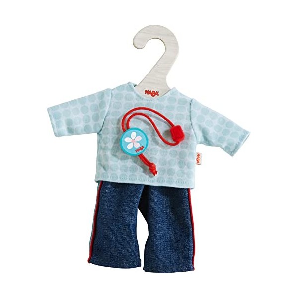 HABA - Ensemble de vêtements Jeans - Poupées - 3 ans et plus - 306518