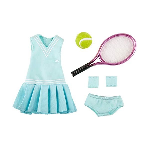 Käthe Kruse 0126866 Luna Tenue de Tennis Bleu Clair