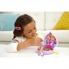 Polly Pocket Coffret Shani Atelier de peinture avec 2 mini-figurines, 5 surprises, changement de couleur et 12 accessoires, J