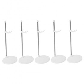 Alipis 5 Pièces Magasin De Support Métallique Accessoires Noirs en Acier Inoxydable Décor Jouets Racks Chiffres Démontables R