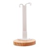 STOBOK 1 Pc Support De Poupée en Bois Présentoir à Figurines Mini Figurines pour Enfants Stand De Marionnettes Poupée Se Tien