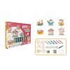 COSSIKA Painting Kits Bricolage Cristal Pendentif fenêtre Art Artisanat Kits Peinture pour Enfants interactif fête de noël Fo