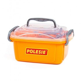 Polesie Polesie59307&nbsp;Jouet Ensemble Outil en Conteneur 57-Piece 