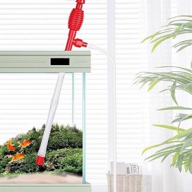 PPUMP Aspirateur de Gravier pour Aquarium,Siphon pour Aquarium - Outils de Nettoyage manuels de Siphon daquarium pour Nettoy