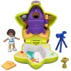 Polly Pocket Mini-Coffret Shani et Capitaine Trouillard avec mini-figurine, accessoires, jouet enfant, GFM52