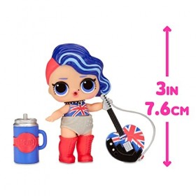 LOL Surprise OMG House of Surprises - Petite TOURNÉE Musicale - avec 1 poupée Cheeky Babe de 7,6 cm & 8 Surprises - pour Les 