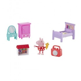 Peppa Pig Peppas Adventures Pack Peppa à lheure du Dodo avec Figurine de 7,5 cm et 5 Accessoires