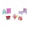 Peppa Pig Peppas Adventures Pack Peppa à lheure du Dodo avec Figurine de 7,5 cm et 5 Accessoires