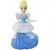 Disney Cinderella Collectible Doll With One-clip Dress, Royal Clips Fashion Toy Multicolor 