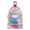 Disney Cinderella Collectible Doll With One-clip Dress, Royal Clips Fashion Toy Multicolor 