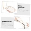 WOFASHPURET Lunettes Kawaii Accessoires De Lunettes De Fête Lunettes Femme Lunettes De Cosplay Lunettes Pour Lire Lunettes Am