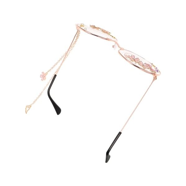 SOESFOUFU Lunettes De Fête Sur Chaînes De Lunettes Avec Pendentif Lunettes Amusantes Femmes Lunettes Kawaii Lunettes Pour Lir