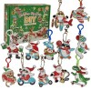 PENGXX Porte-clés de Noël à faire soi-même - Kit dartisanat - Pendentif pour enfants - Fournitures de fête interactives - Ac