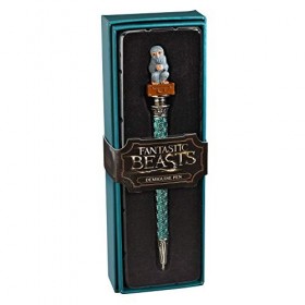 The Noble Collection Fantastic Beasts Demiguise Pen - 8in 21cm Mini Sculpture atop Ballpoint Pen - Officially Licensed Fant
