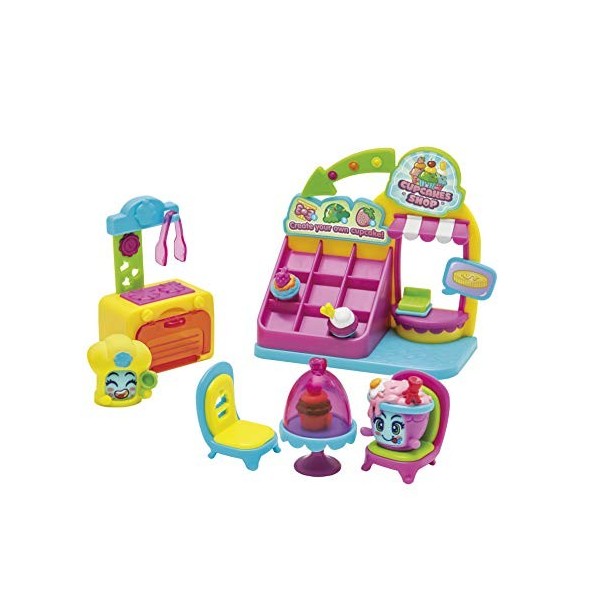 MojiPops - I Like Cupcakes PMPSB216IN50 avec 2 Figurines Exclusives et variété daccessoires