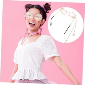 BUTIFULSIC Lunettes Esthétiques Accessoire De Lunettes De Cosplay Lunettes Femme Lunettes De Fête Sur Lunettes De Cosplay Kaw