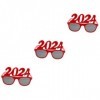 USHOBE 3 Pièces Lunettes 2024 Lunettes De Nouveauté Drôles 2024 Verres En Vrac Lunettes Drôles Nouveauté Lunettes De Soleil A