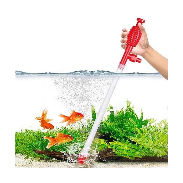 AFLY Aspirateur de Gravier pour Aquarium,Nettoyant Efficace pour Gravier daquarium | Outils de Nettoyage manuels de Siphon d