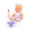 Polesie 78285 Cute Baby Doll 24 cm with Feeding Set 3 Pieces