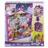 Polly Pocket Coffret Calendrier De L’Avent Maison De Pain D’Épices, Avec 2 Poupées, 25 Cadeaux Et 27 Accessoires Inclus, Joue