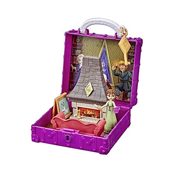 Disney La Reine des Neiges 2 Pop Adventures Kit de Jeu avec poignée et poupée Anna inspiré de Disney La Reine des Neiges 2