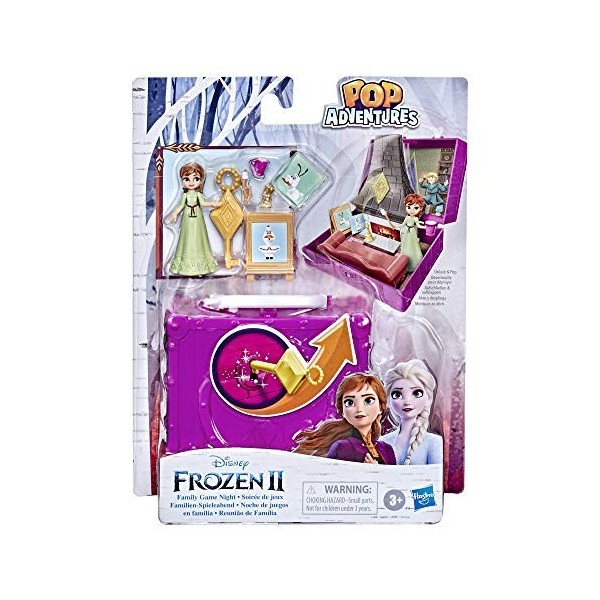 Disney La Reine des Neiges 2 Pop Adventures Kit de Jeu avec poignée et poupée Anna inspiré de Disney La Reine des Neiges 2