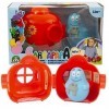 Giochi Preziosi Barbapapa- Barpapapa-Casetta Rossa de Barbabravo avec Peinture Florale extérieure Porte et fenêtre ouvrantes,