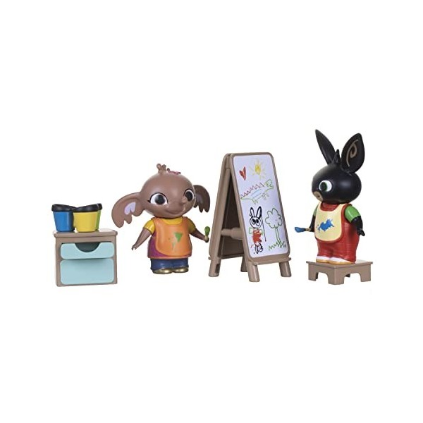 Bing Paint with Figure Play Pack. Build The World of Figurines et Accessoires de Jeu de Peinture. Compatibilité