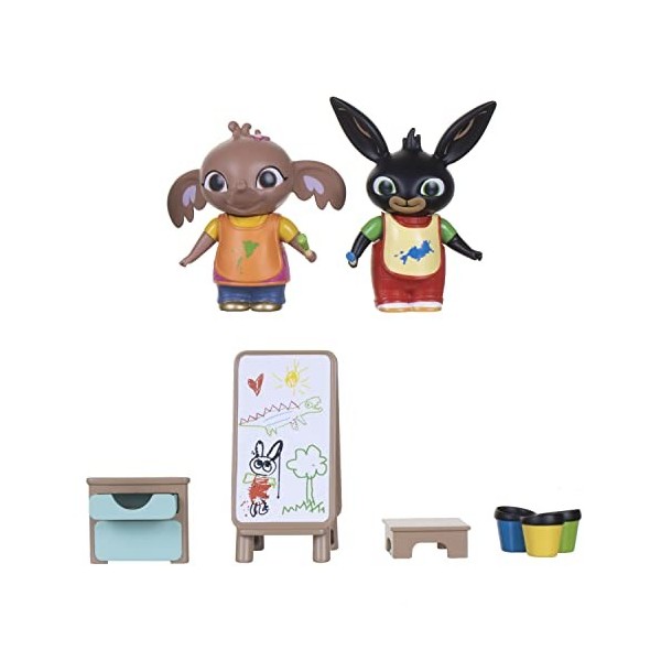 Bing Paint with Figure Play Pack. Build The World of Figurines et Accessoires de Jeu de Peinture. Compatibilité