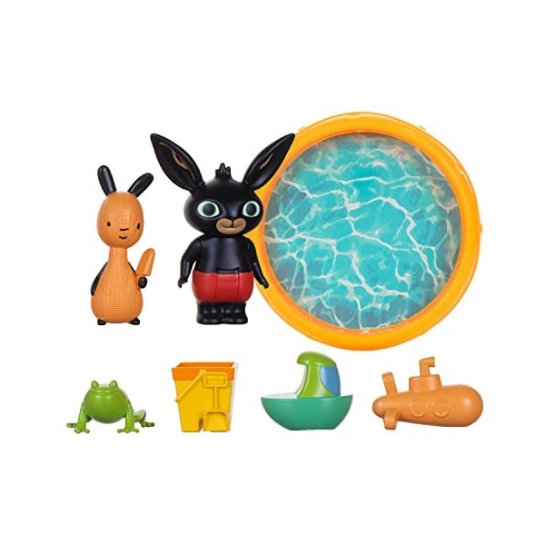 Bing Jouets pataugeoire & Figurines Compatible avec dautres Ensembles de Jeu Jouets Parfaits pour Tout-Petits de la série TV