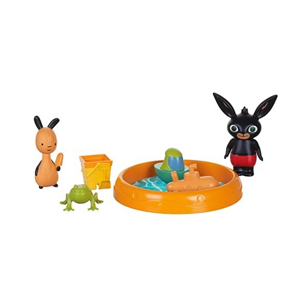 Bing Jouets pataugeoire & Figurines Compatible avec dautres Ensembles de Jeu Jouets Parfaits pour Tout-Petits de la série TV