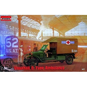 Roden 717&nbsp;modèle Kit de Vauxhall dtype Red Cross, Jeu