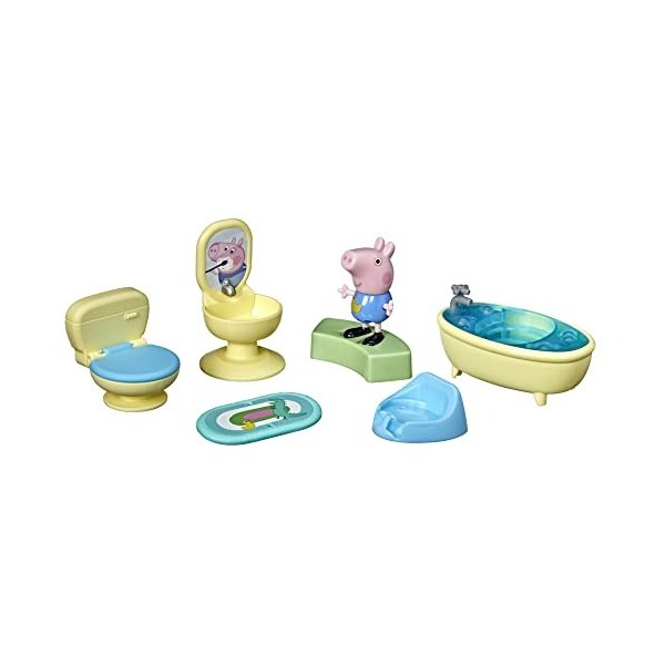 Hasbro Peppa Pig Little Spaces Georges Bathtime