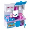 Playkidiz Mini Doll Cuisine Playset: Preport Play Mini poupée avec Accessoires de Cuisine Super durables pour la Maison de po