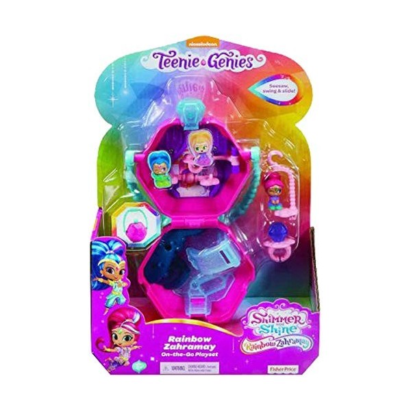 Shimmer & Shine Teenie Genies Rainbow Zahramay On-the-Go Ensemble de jeu