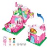 Maisons de poupées pour Filles | Maison de poupée avec lumières et Jouets de Construction de Jeux de Simulation,Meubles de Ma