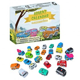 Advent Calendar 2022 for Kids Toys Car Boys and Girls Christmas Holiday
