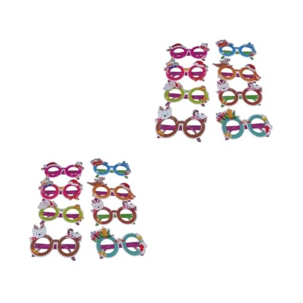 Holibanna 16 Pièces Lunettes De Déguisement Lunettes De Costume De Bébé Vêtements Enfant Cadeau