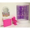 Gloria Washroom Playset by Huaheng Toys Co [Toy] English Manual 