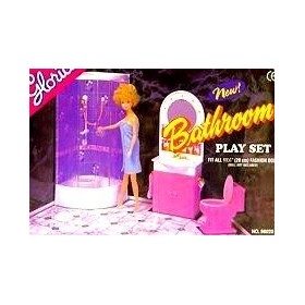 Gloria Washroom Playset by Huaheng Toys Co [Toy] English Manual 