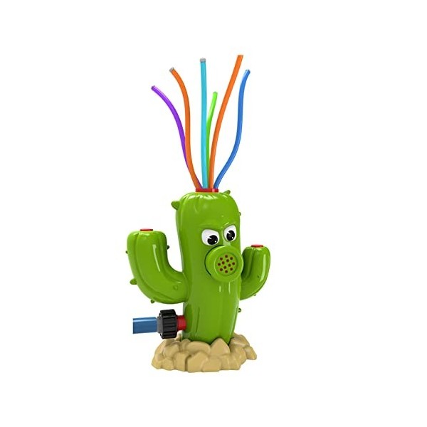 Driibubur Arroseur deau en forme de cactus de dessin animé pour jardin, parc aquatique, jeu deau en plein air pour enfants