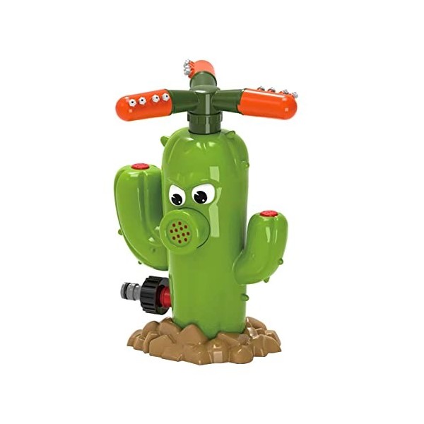 Driibubur Arroseur deau en forme de cactus de dessin animé pour jardin, parc aquatique, jeu deau en plein air pour enfants