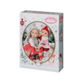 Calendrier de lavent noel 2022 pour baby annabell poupee 43 cm - vetement, accessoires repas et soin - set jouet fille et ca