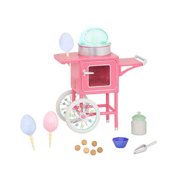 Glitter Girls GG57064Z Machine à Barbe à Papa avec Accessoires - Multicolore - Dès 3 ans